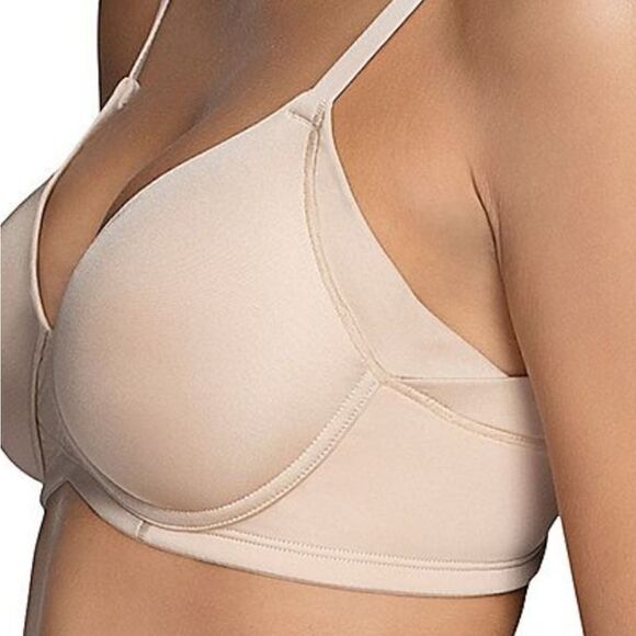 *NEW* VANITY FAIR BEAUTY BACK FULL COVERAGE  BACK SMOOTHING,  WIRE FREE SIZE 42D - Picture 5 of 12
